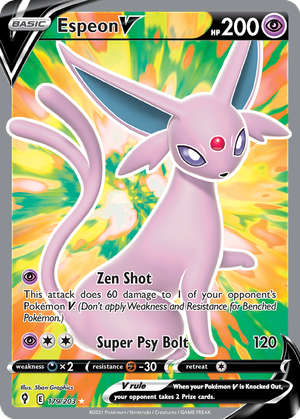 Espeon V card image