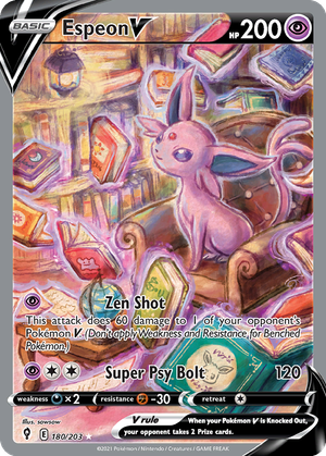 Espeon V card image