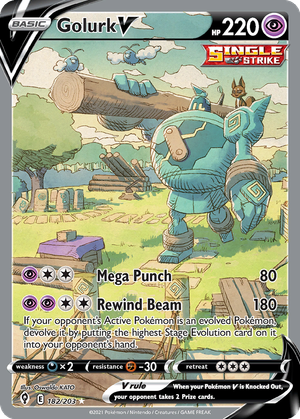 Golurk V card image