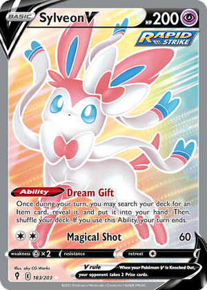Sylveon V card image