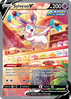 Sylveon V card image