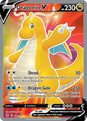 Dragonite V card image
