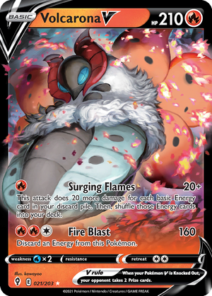 Volcarona V card image