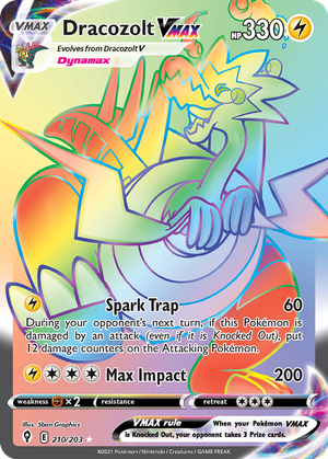 Dracozolt VMAX card image