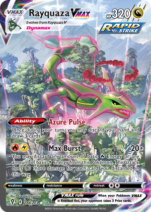 Rayquaza VMAX card image
