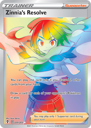 Zinnia's Resolve card image