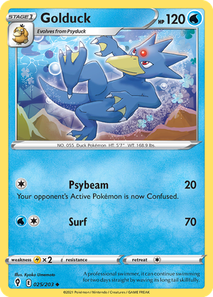 Golduck card image