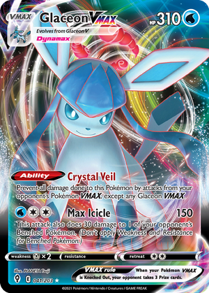 Glaceon VMAX card image