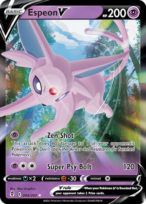 Espeon V card image