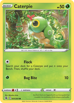 Caterpie card image