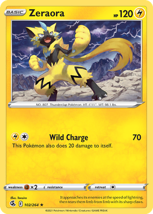 Zeraora card image