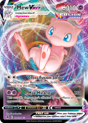 Mew VMAX card image