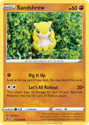 Sandshrew card image