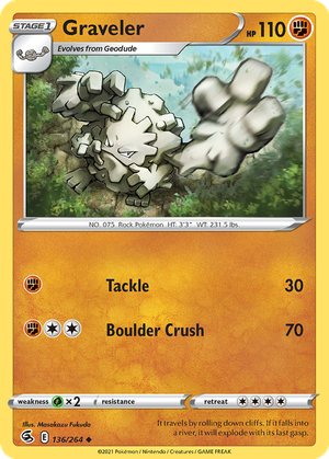 Graveler card image