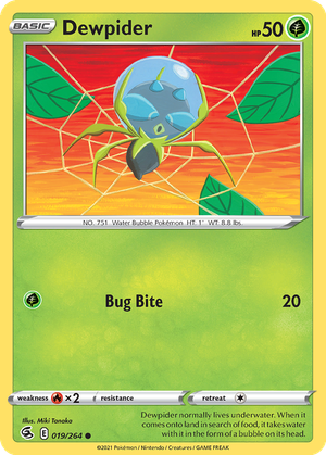 Dewpider card image