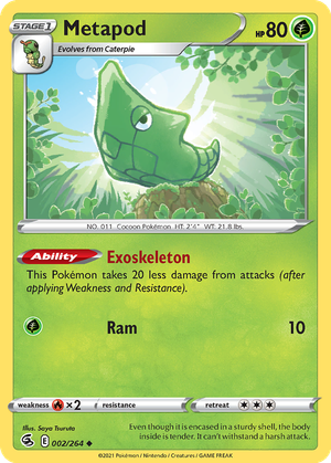 Metapod card image