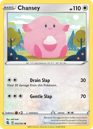 Chansey card image