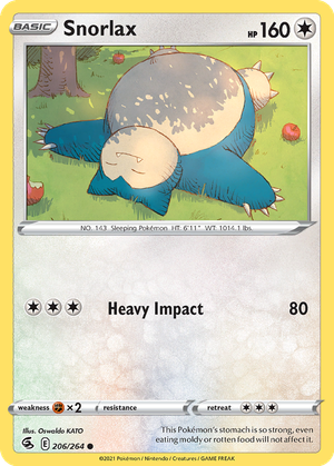 Snorlax card image