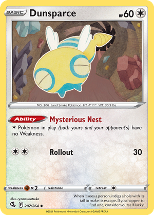Dunsparce card image