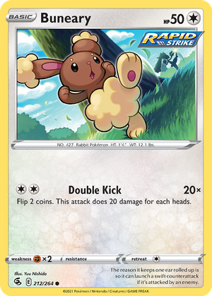 Buneary card image