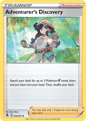 Adventurer's Discovery card image