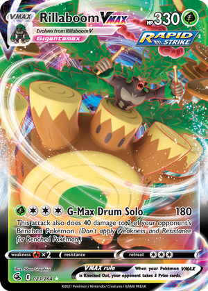 Rillaboom VMAX card image
