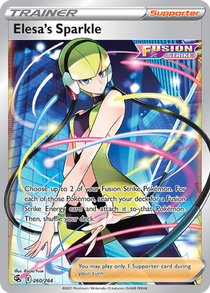 Elesa's Sparkle card image