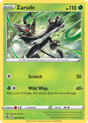 Zarude card image