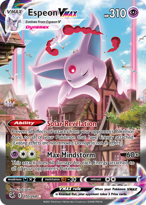 Espeon VMAX card image