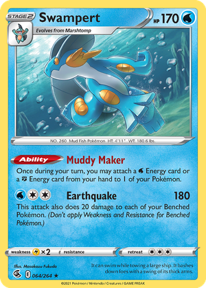 Swampert card image