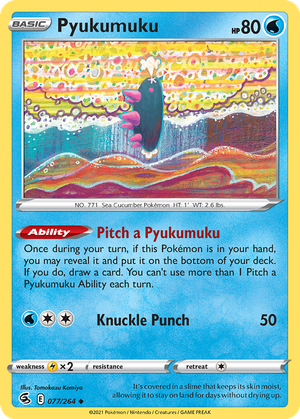 Pyukumuku card image