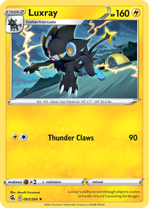 Luxray card image