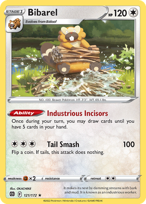 Bibarel card image
