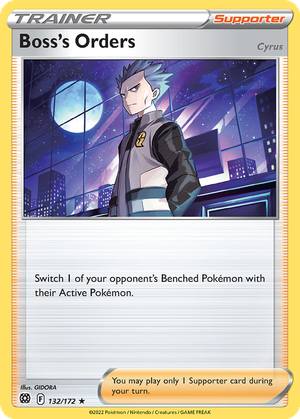 Boss's Orders (Cyrus) card image