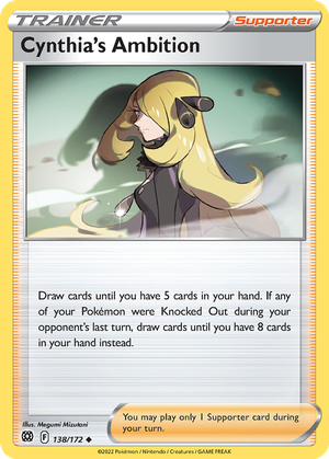 Cynthia's Ambition card image