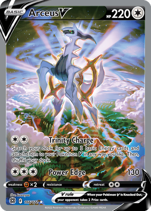Arceus V card image