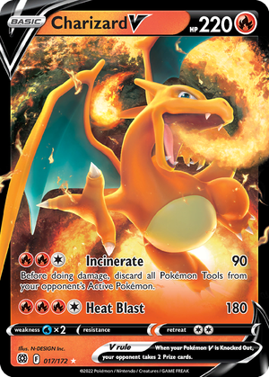 Charizard V card image