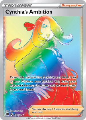 Cynthia's Ambition card image