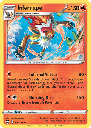 Infernape card image