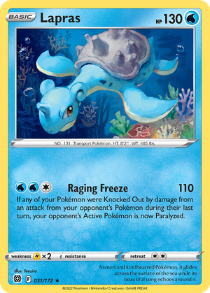 Lapras card image
