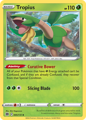 Tropius card image