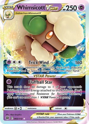Whimsicott VSTAR card image