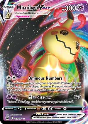 Mimikyu VMAX card image