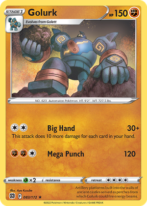 Golurk card image