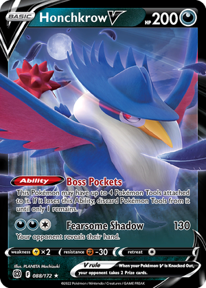 Honchkrow V card image