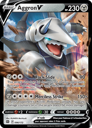 Aggron V card image