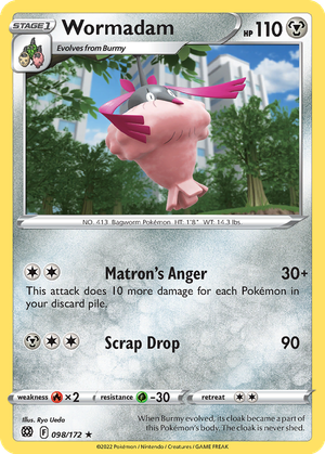 Wormadam (Trash Cloak) card image