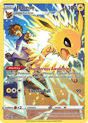 Jolteon card image