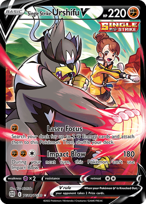 Single Strike Urshifu V card image