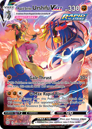 Rapid Strike Urshifu VMAX card image